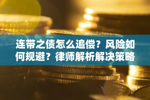 北京连带之债怎么追偿？风险如何规避？律师解析解决策略