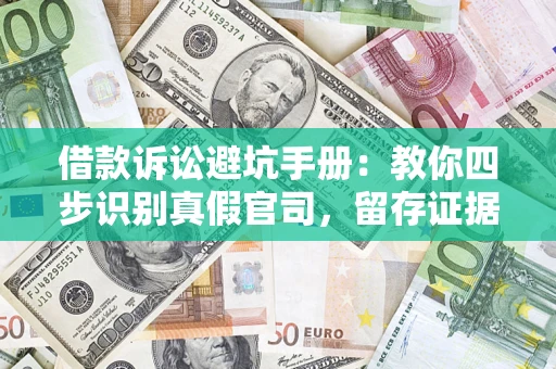 北京借款诉讼避坑手册：教你四步识别真假官司，留存证据不踩雷