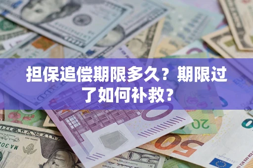 北京担保追偿期限多久？期限过了如何补救？
