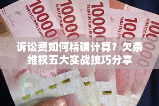 北京诉讼费如何精确计算？欠条维权五大实战技巧分享