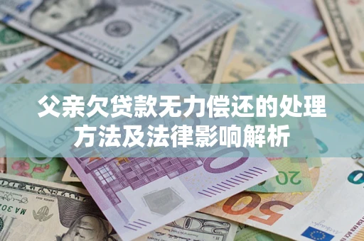 北京父亲欠贷款无力偿还的处理方法及法律影响解析